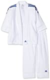 Kimono de judo Adidas 200 Evolution, enfants, blanc, 110/120 cm